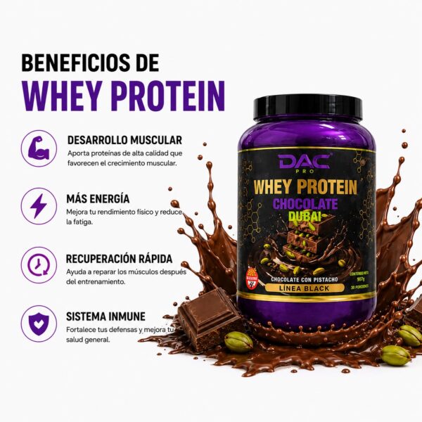 Whey Protein Sabor Chocolate Dubai (3)